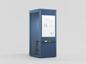 Talky S Phone Booth with Whiteboard