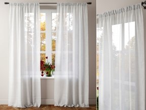 Sheer Linen Curtain