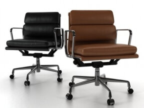 Soft Padded Leather Office Chair