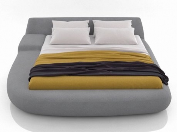 Big Bed 01 3d Modell Poliform Italy