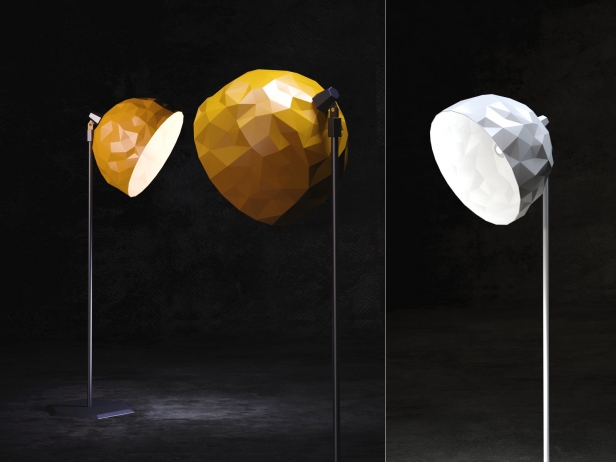 Væsen trone Lighed Rock Standing Lamp 3D-Modell | Foscarini, Italy
