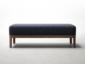 Upholstered Wooden Bench