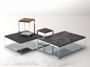Metal Frame Coffee Table