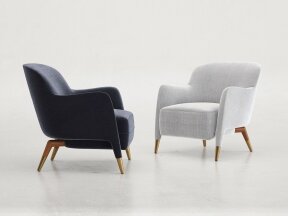 Minimalist Upholstered Armchair