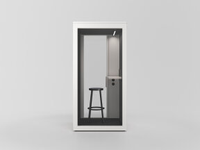 Talky S Phone Booth with Small Table