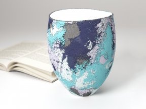 CLARE CONRAD Scooped Rim Vase