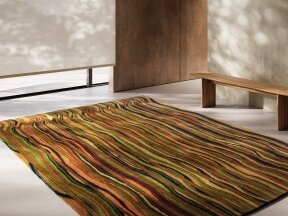 Strata Rug Green