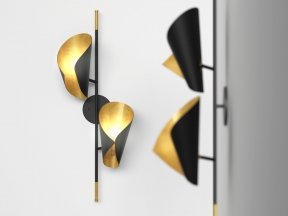 Cigale Double Sconce Wall Lamp