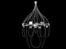 Jellyfish Chandelier  (prototype)