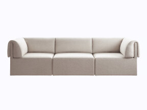Modern Soft 3-Seater Sofa