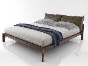 Classic Bed with Wooden Frame