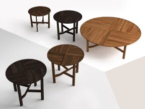 Round Minimalist Coffee Tables