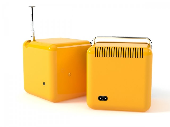 Radio ts522 3d model | Brionvega, Italy