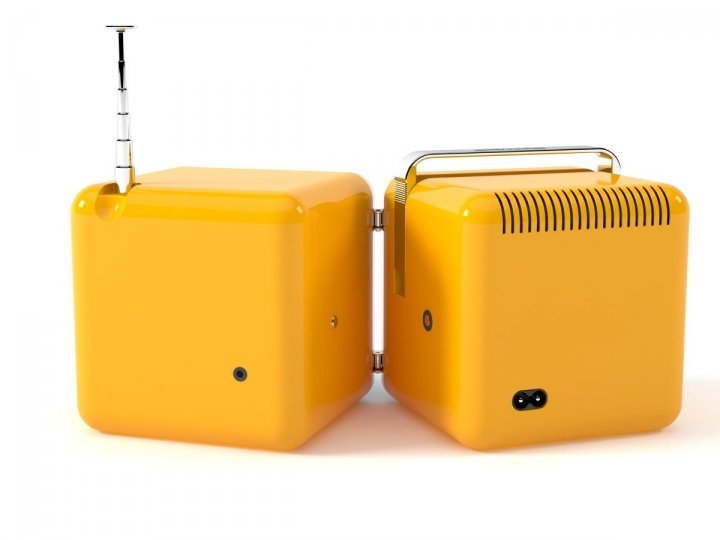 Radio ts522 3d model | Brionvega, Italy