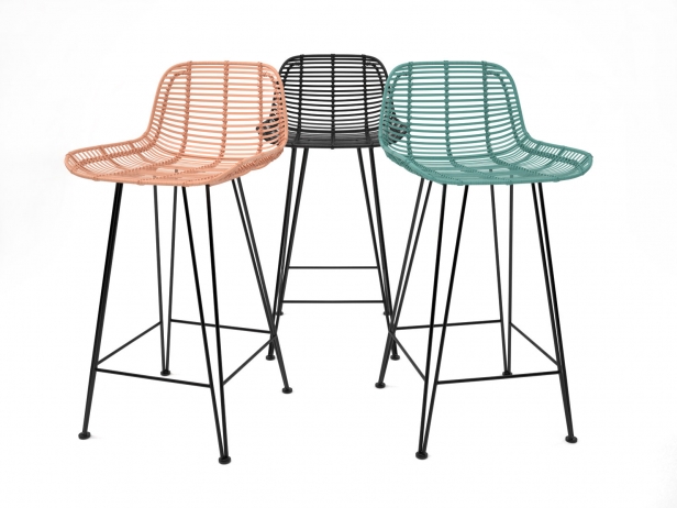 Hk living rattan bar stool new arrivals