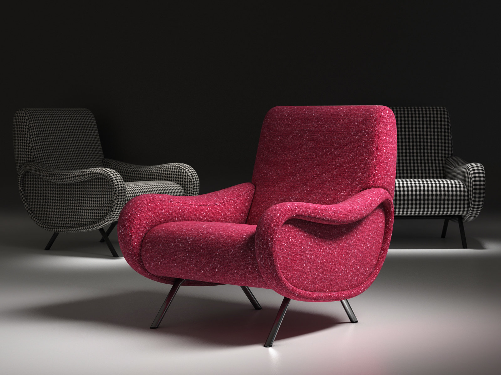 720 Lady 3d model | Cassina
