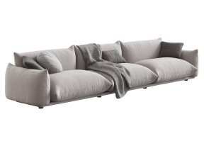 Marenco 3-Seater Sofa with Armrests